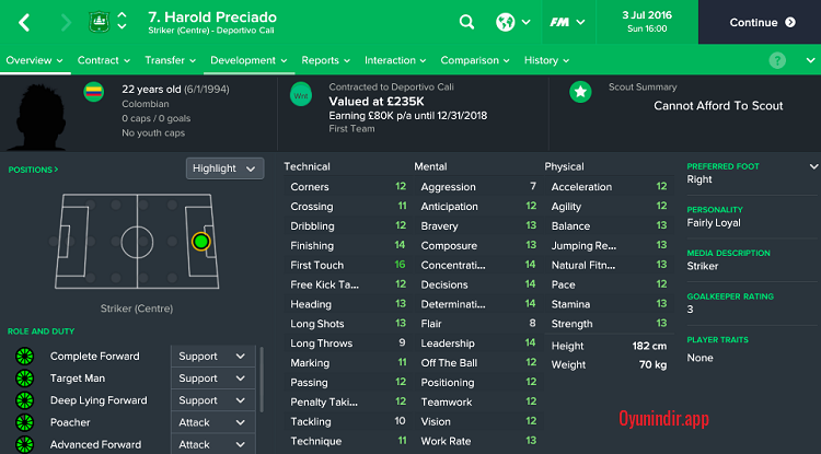 Football Manager 2017 PC için
