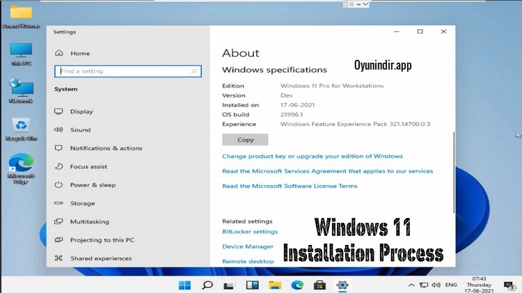 Windows 11 Pro Full Türkçe