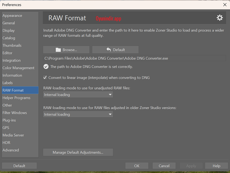 Adobe DNG Converter Indir Free