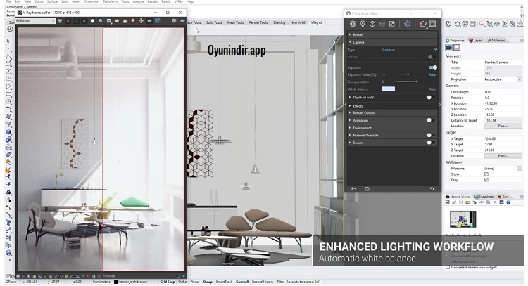 V-Ray for Rhinoceros Free Download