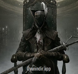 Bloodborne oyununda avcı, Yharnam’ın gotik taş sokaklarında elindeki testere biçimli silahla sisin arasından yaklaşan yaratıklarla yüzleşiyor