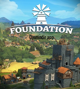Foundation şehir yönetiminde yol bağlantıları, konutlar ve anıtsal yapıların oluşturduğu organik yerleşim planı.
