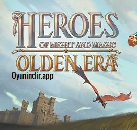 Heroes of Might and Magic: Olden Era haritasında kahramanın kaynak bölgeleri arasında ilerlediği keşif sahnesi