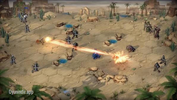 Heroes of Might and Magic: Olden Era şehir ekranında yapıların ve ordu geliştirme seçeneklerinin yönetildiği bölüm