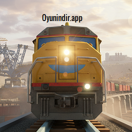 Train Station Tycoon istasyonunda yolcu hizmetleri, çalışan ekipleri ve tren bakımının birlikte yürütülmesi.