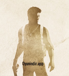 Uncharted The Nathan Drake Collection oyununda Nathan Drake yoğun tropik bitki örtüsüyle çevrili antik tapınak avlusunda yosun tutmuş taş kalıntılarını araştırıyor
